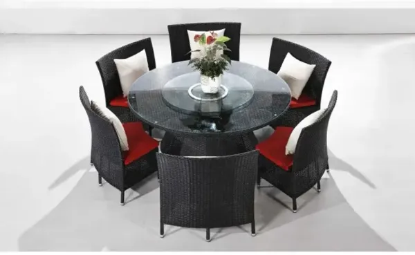 Nightingdale Red Outdoor Dining Set