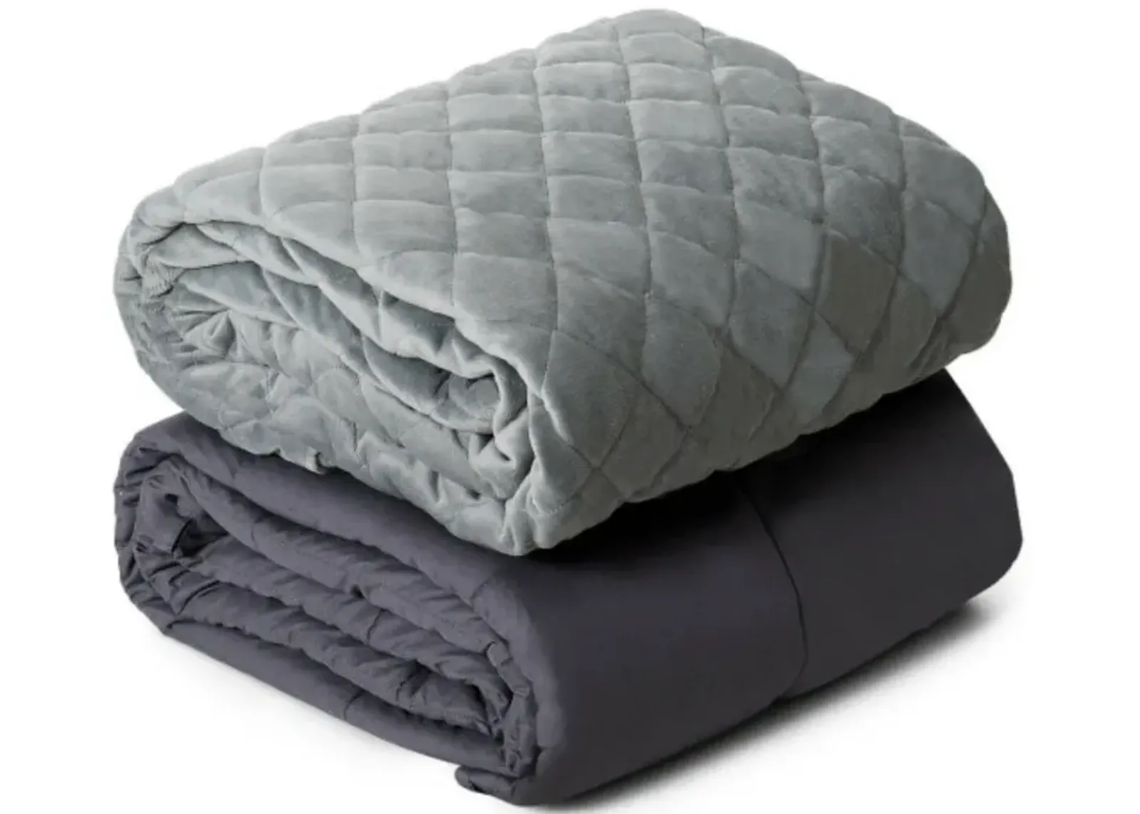 15 lbs Weighted Blanket with Soft Crystal Cover