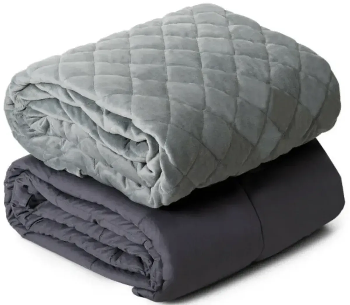 15 lbs Weighted Blanket with Soft Crystal Cover