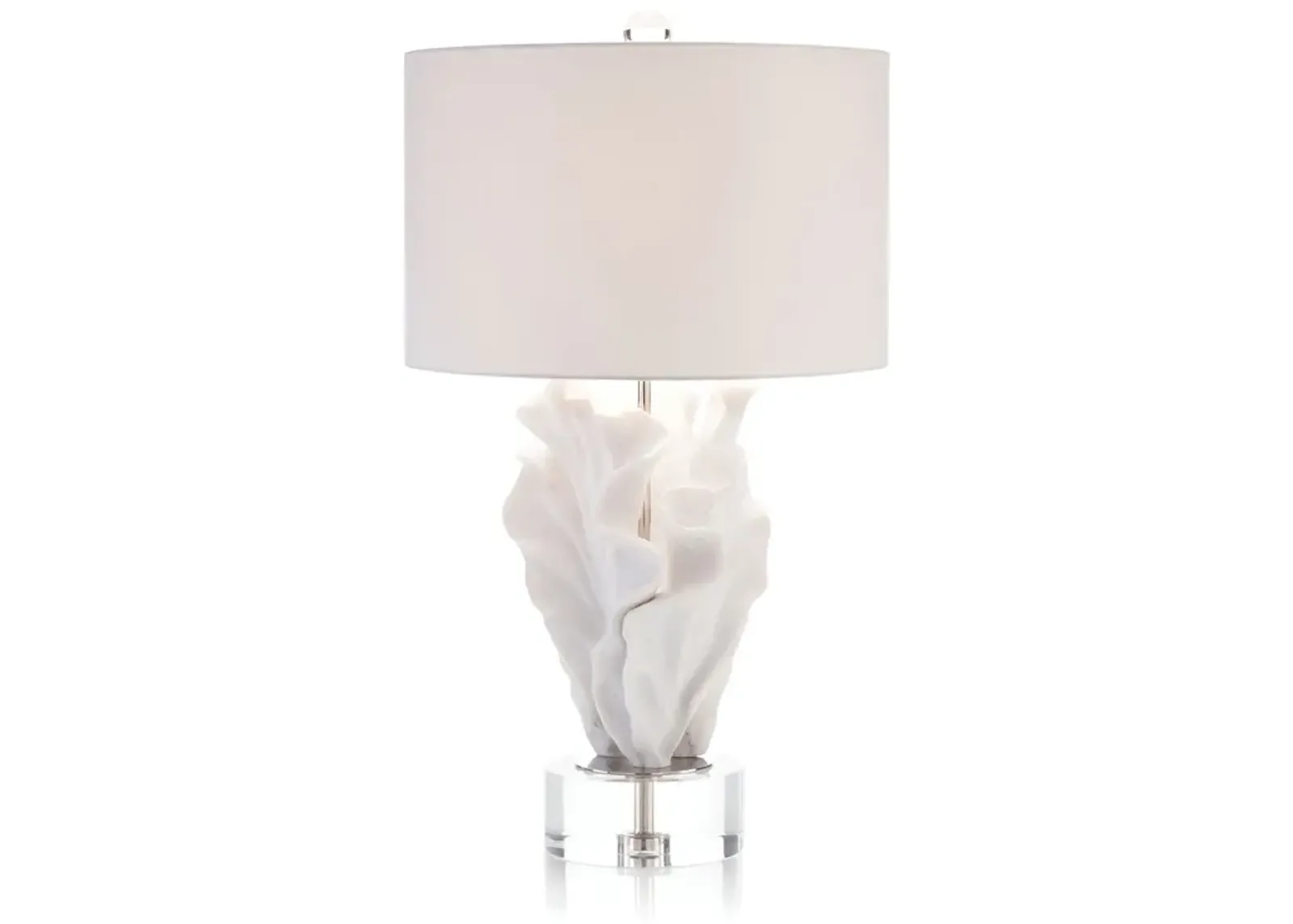 Cast Coral Table Lamp