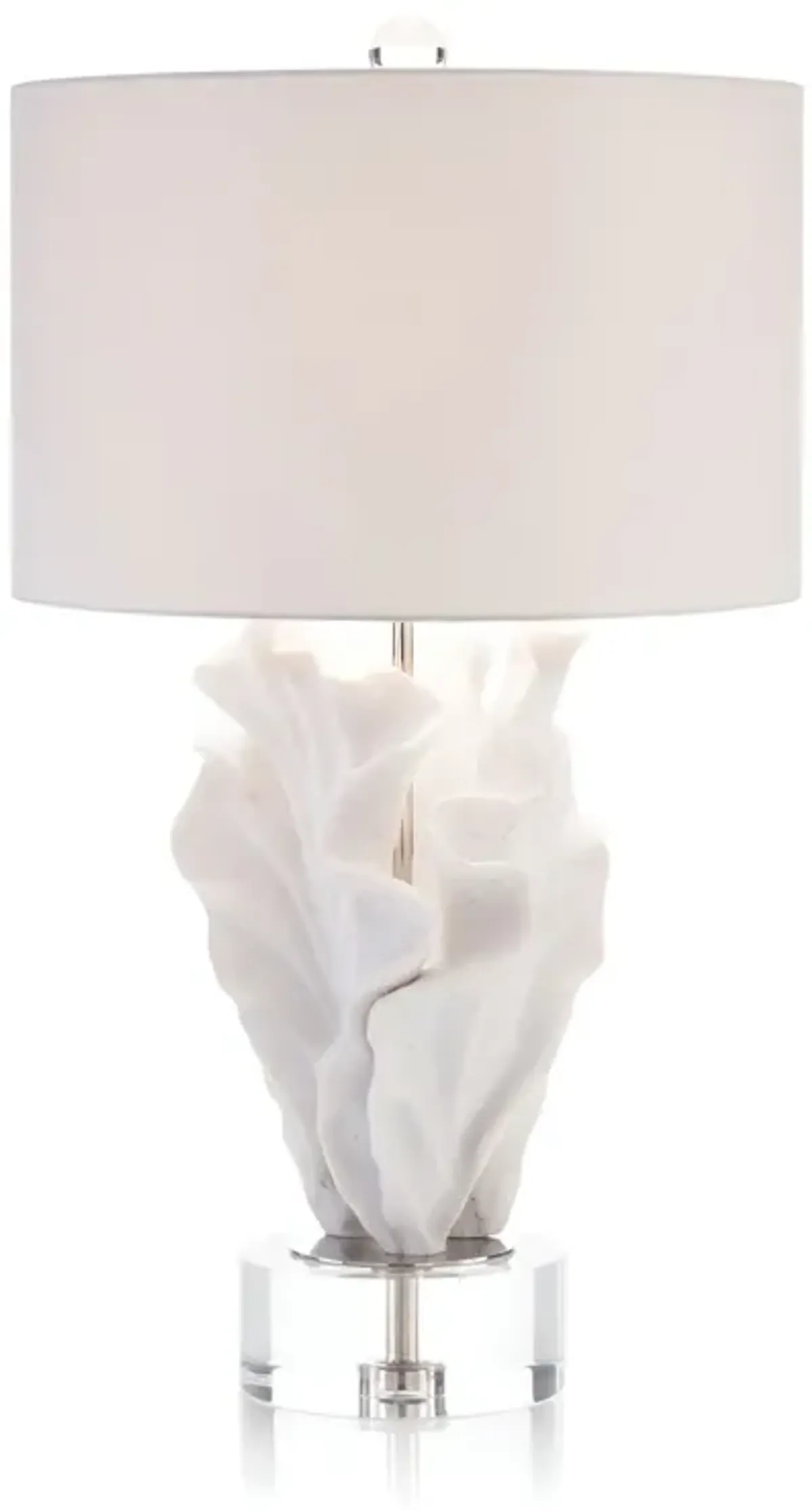 Cast Coral Table Lamp