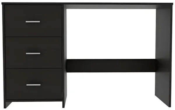 Modern Computer Desk with Two Storage Drawers for Home Office or Study