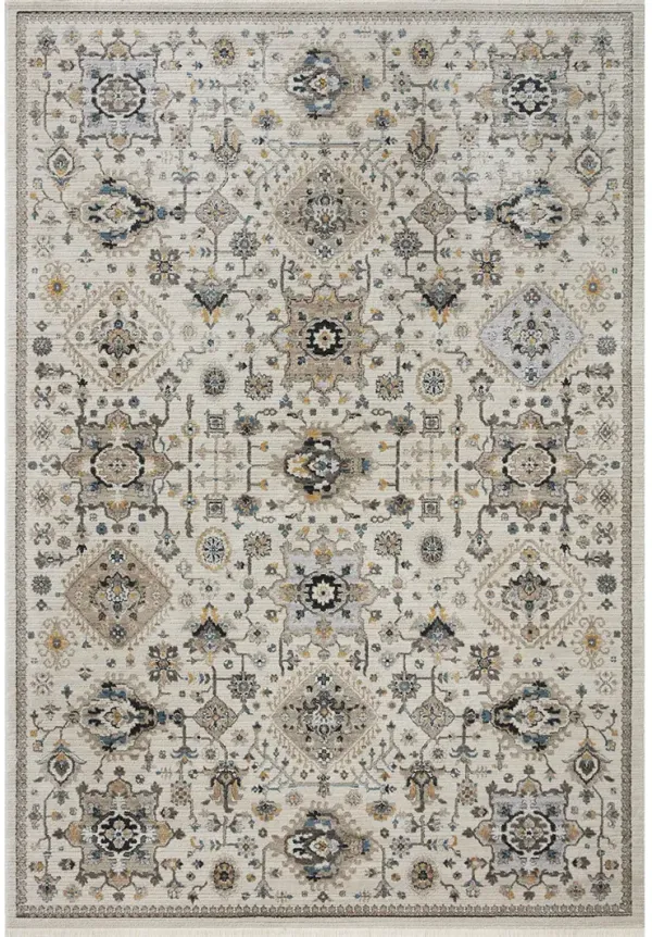Leigh LEI02 Ivory/Taupe 4' x 5'5" Rug