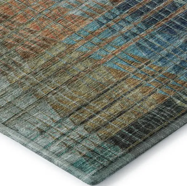 Trevi TV6 Green 3' x 5' Rug