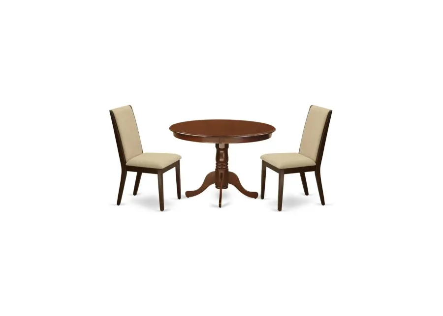 Dining Room Set Mahogany, HLLA3-MAH-04