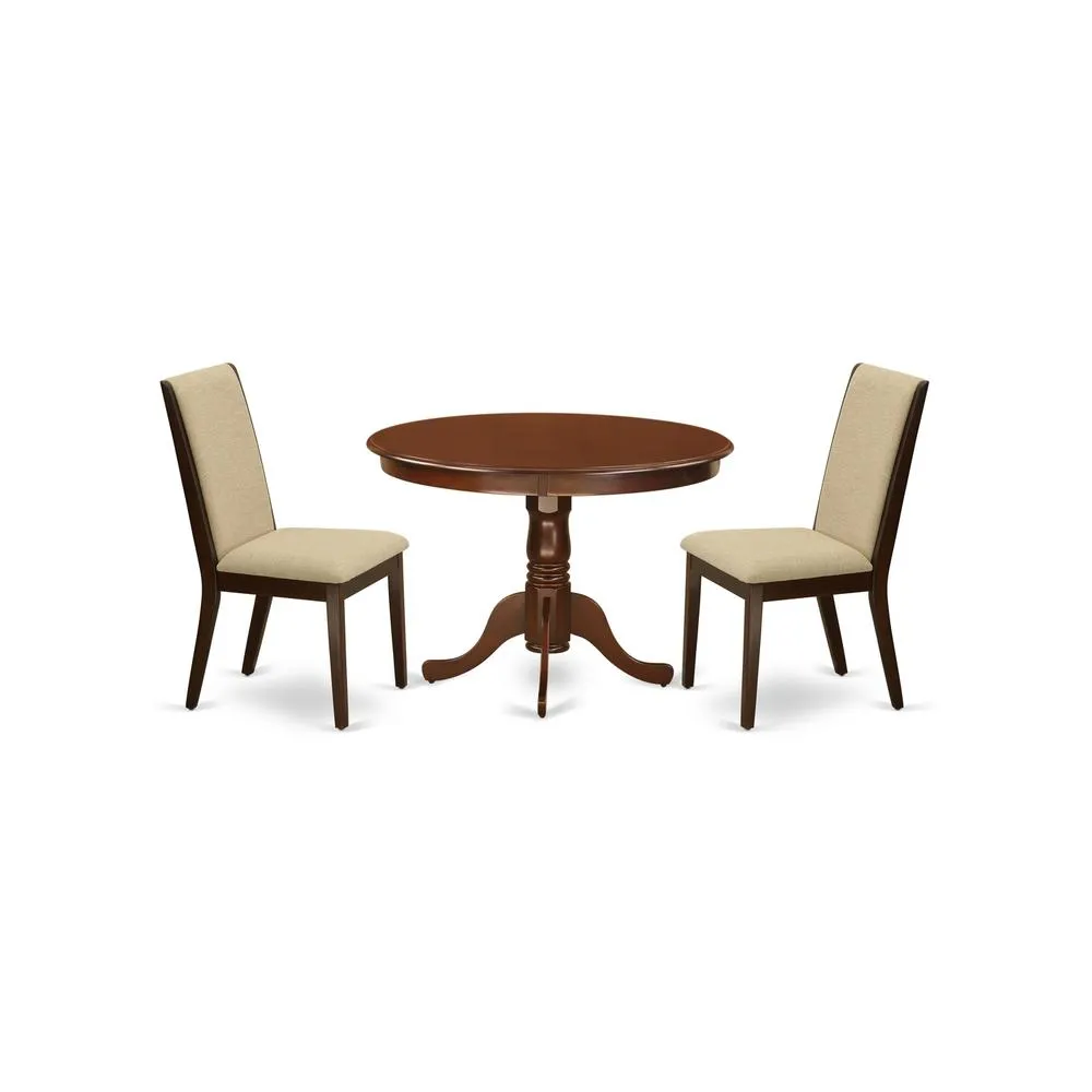 Dining Room Set Mahogany, HLLA3-MAH-04