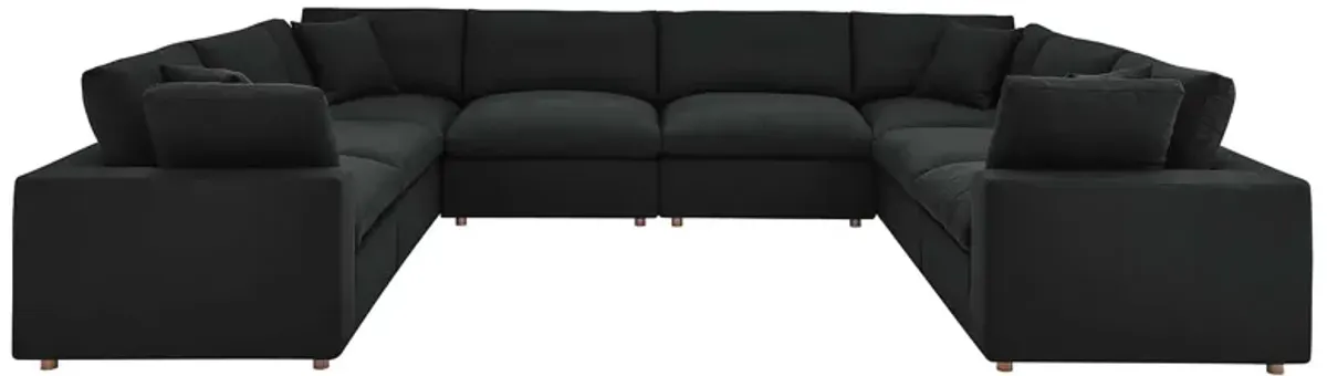 Commix Down Filled Overstuffed 8-Piece Sectional Sofa