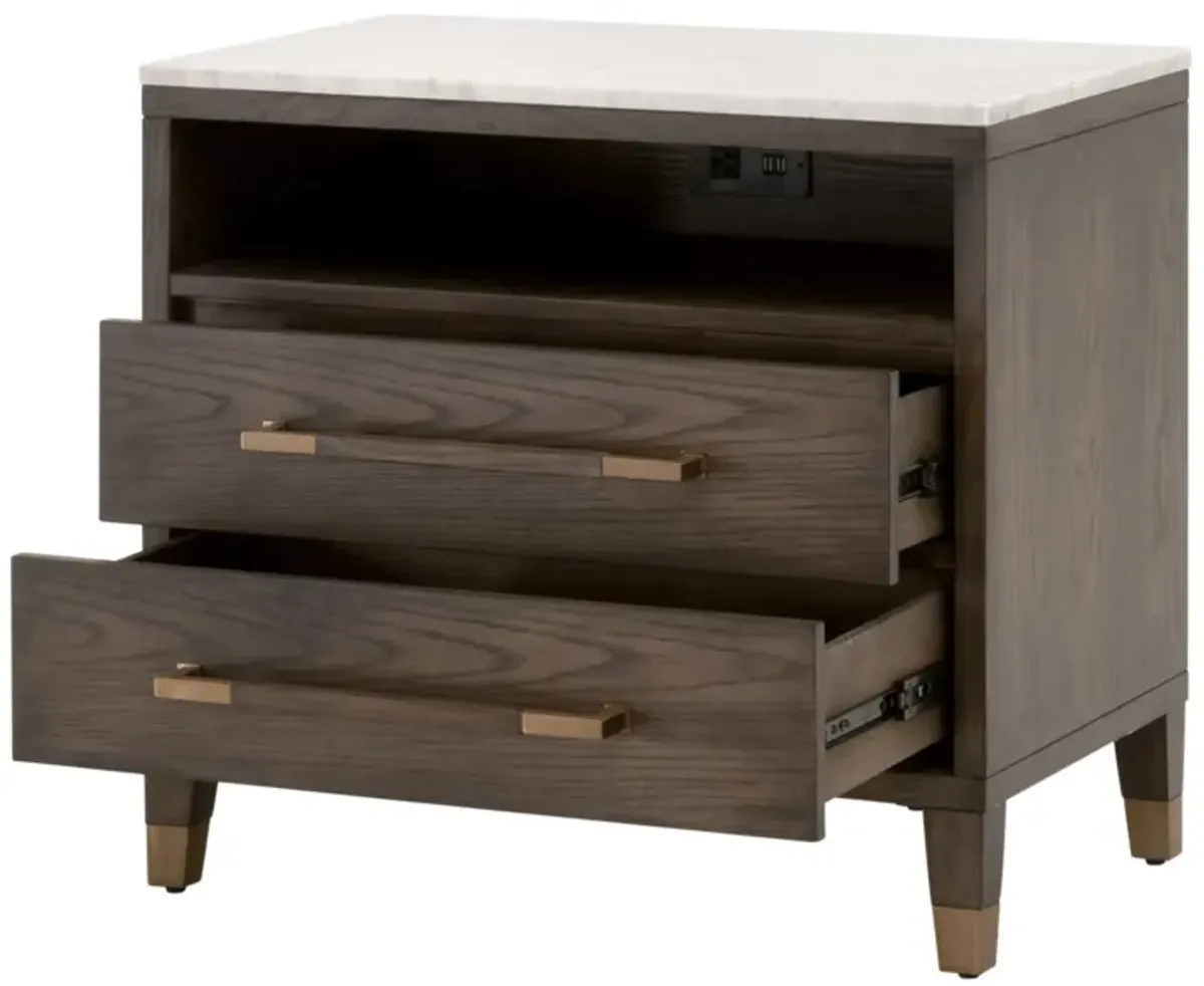 Cambria 2-Drawer Nightstand