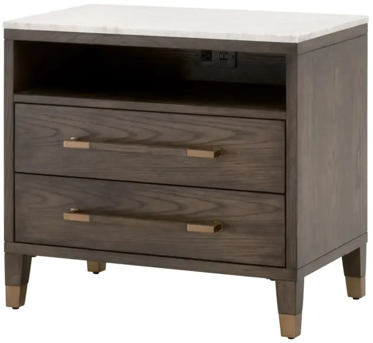 Cambria 2-Drawer Nightstand