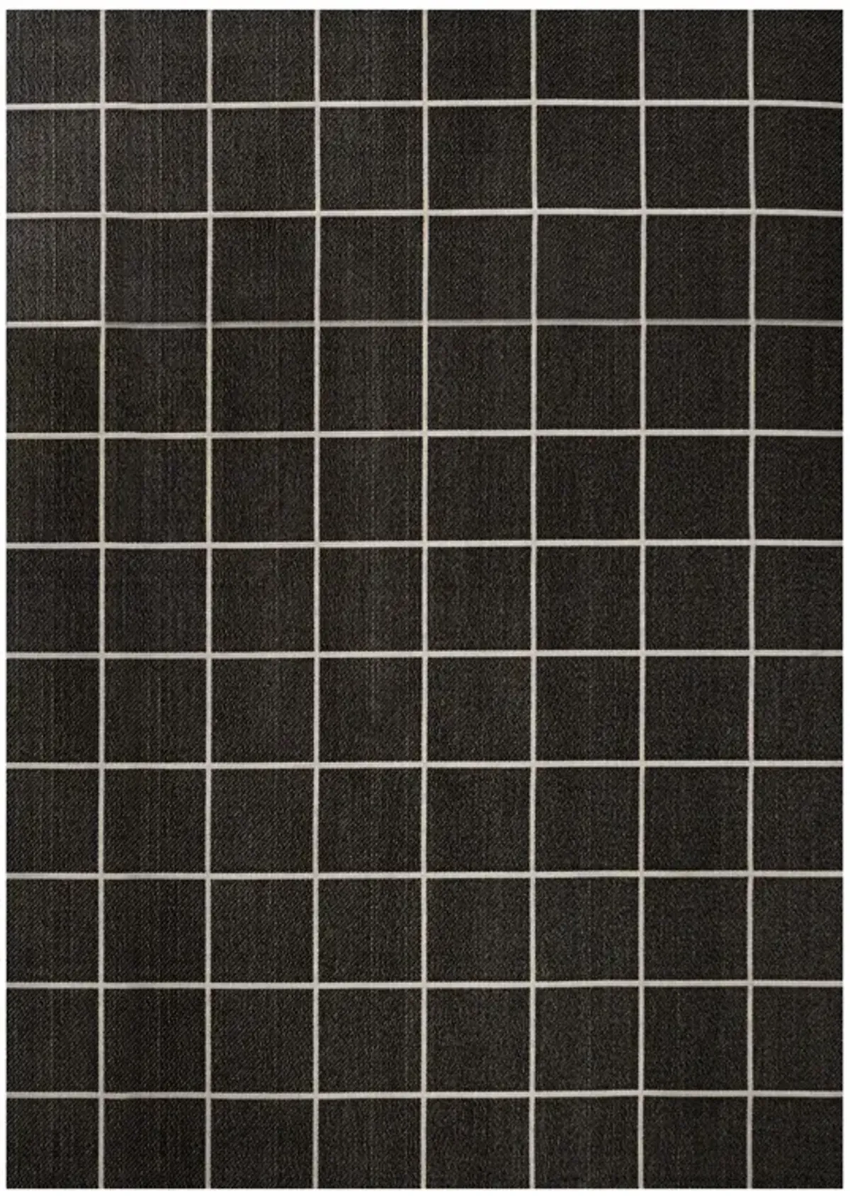 Grid Modern Squares Indoor/Outdoor Area Rug