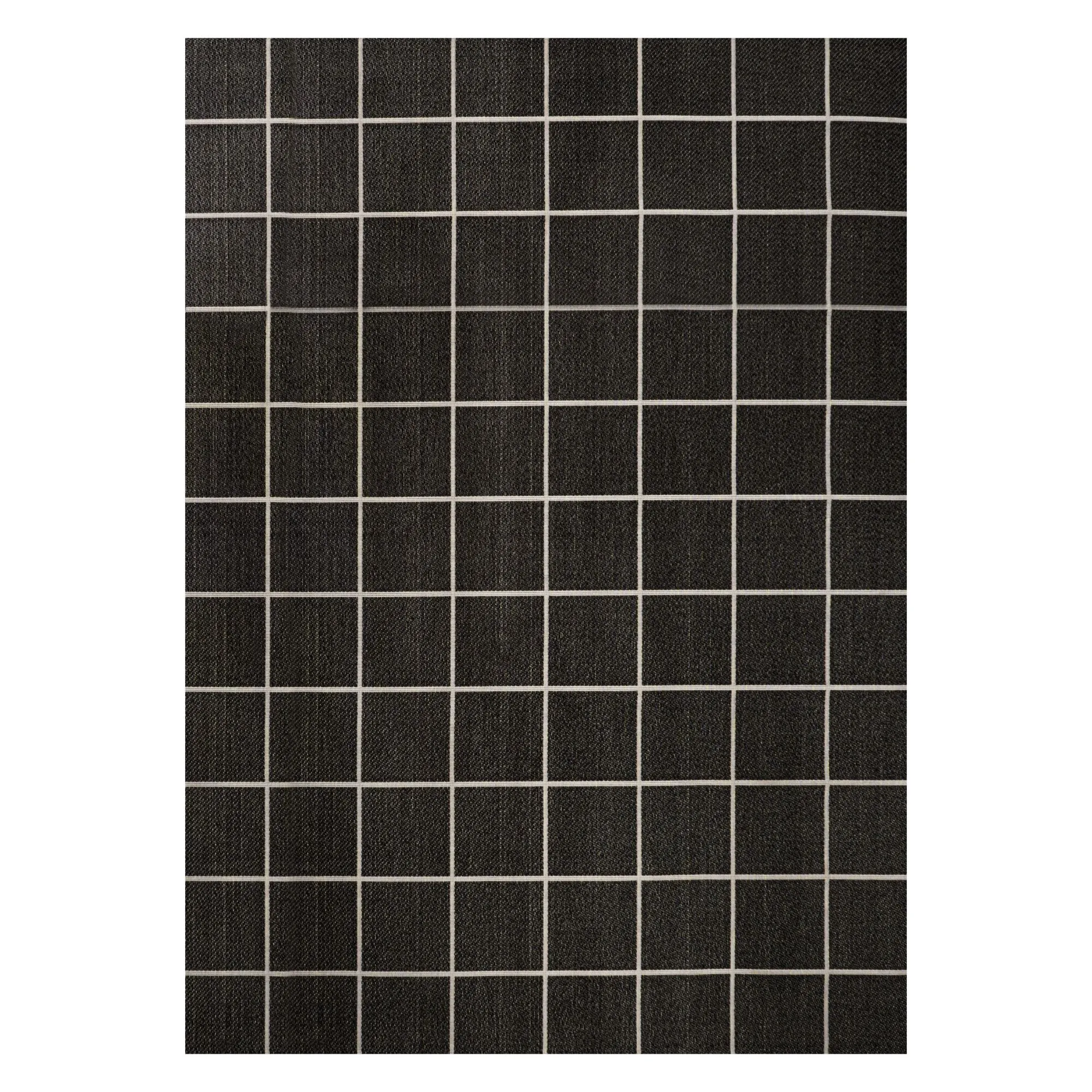 Grid Modern Squares Indoor/Outdoor Area Rug