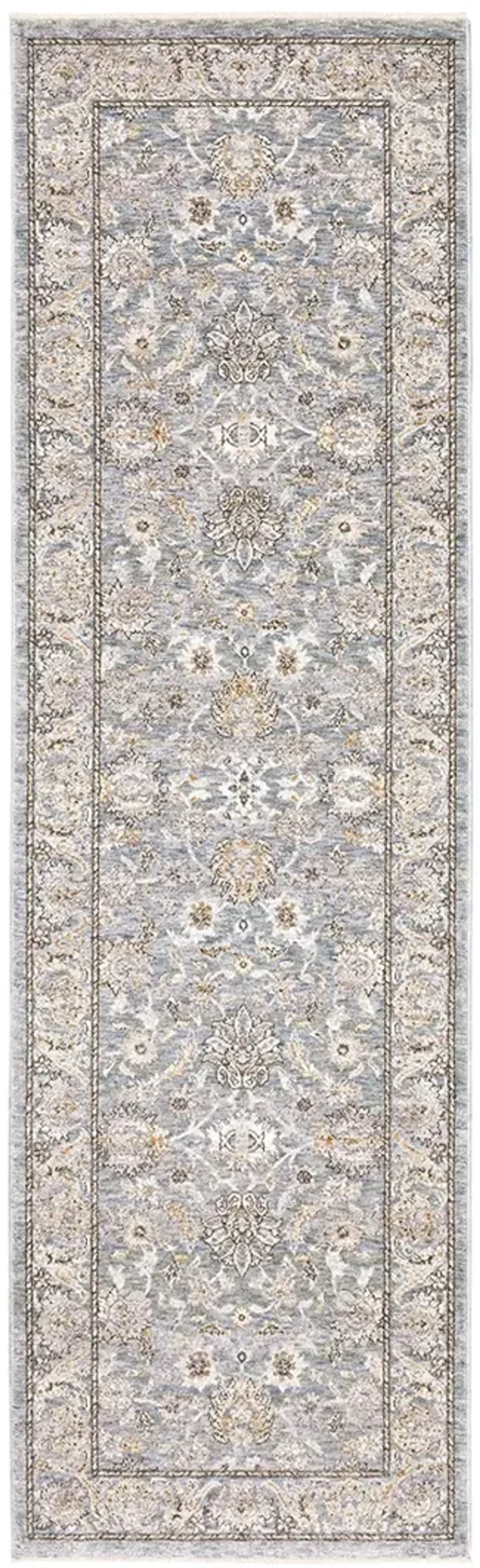 Maharaja 2'3" x 7'6" Blue Rug