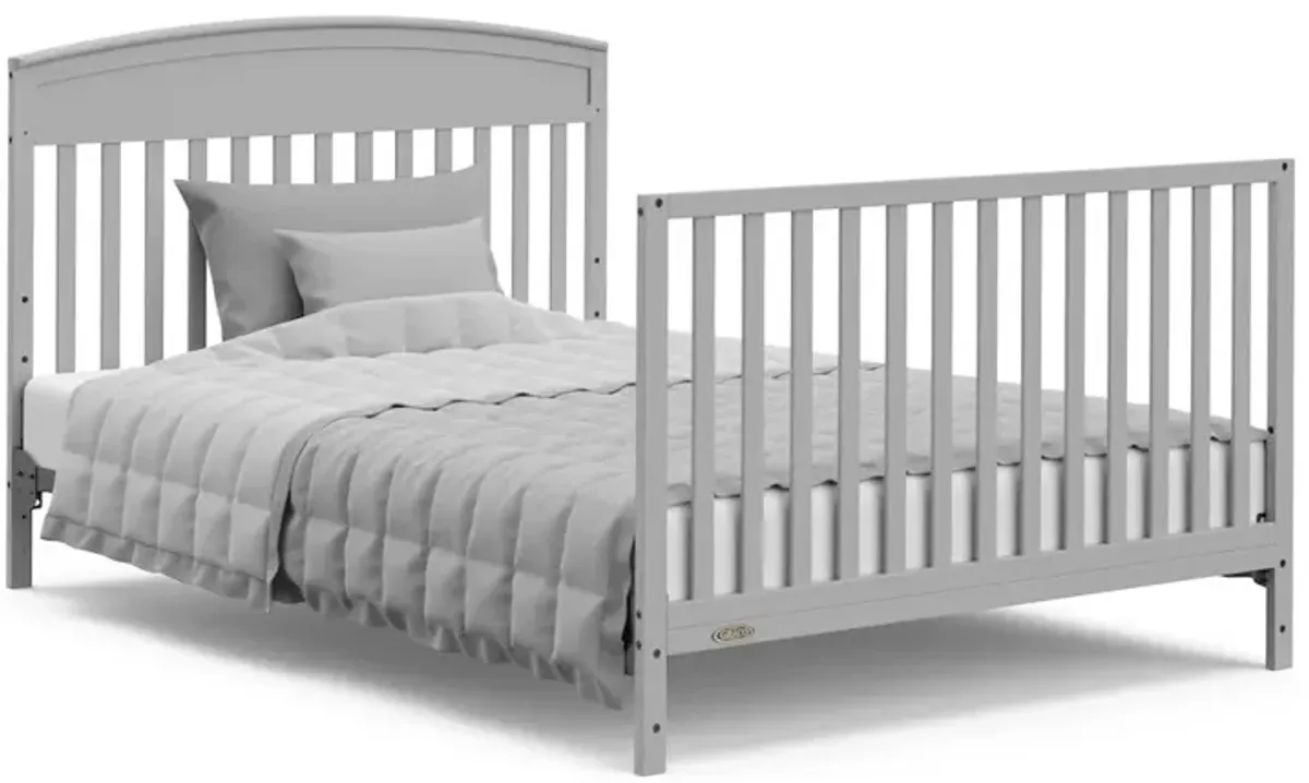 Graco Benton 5-in-1 Convertible Crib with Drawer (Pebble Gray)
