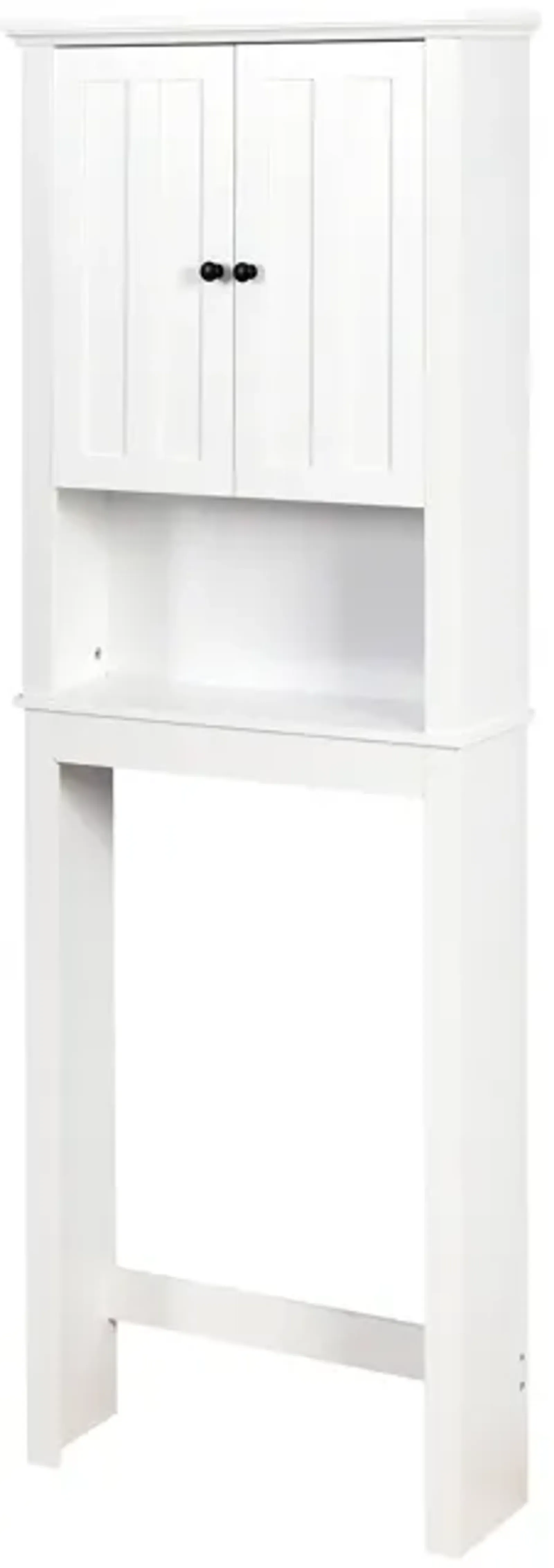 Hivvago Wooden Over the Toilet Space Saver Storage with Adjustable Shelf in