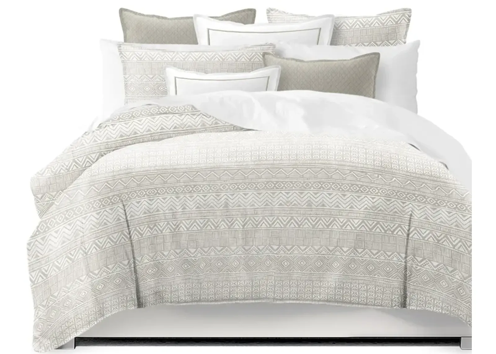 6ix Tailors Fine Linens Wethersfield Linen Coverlet Set