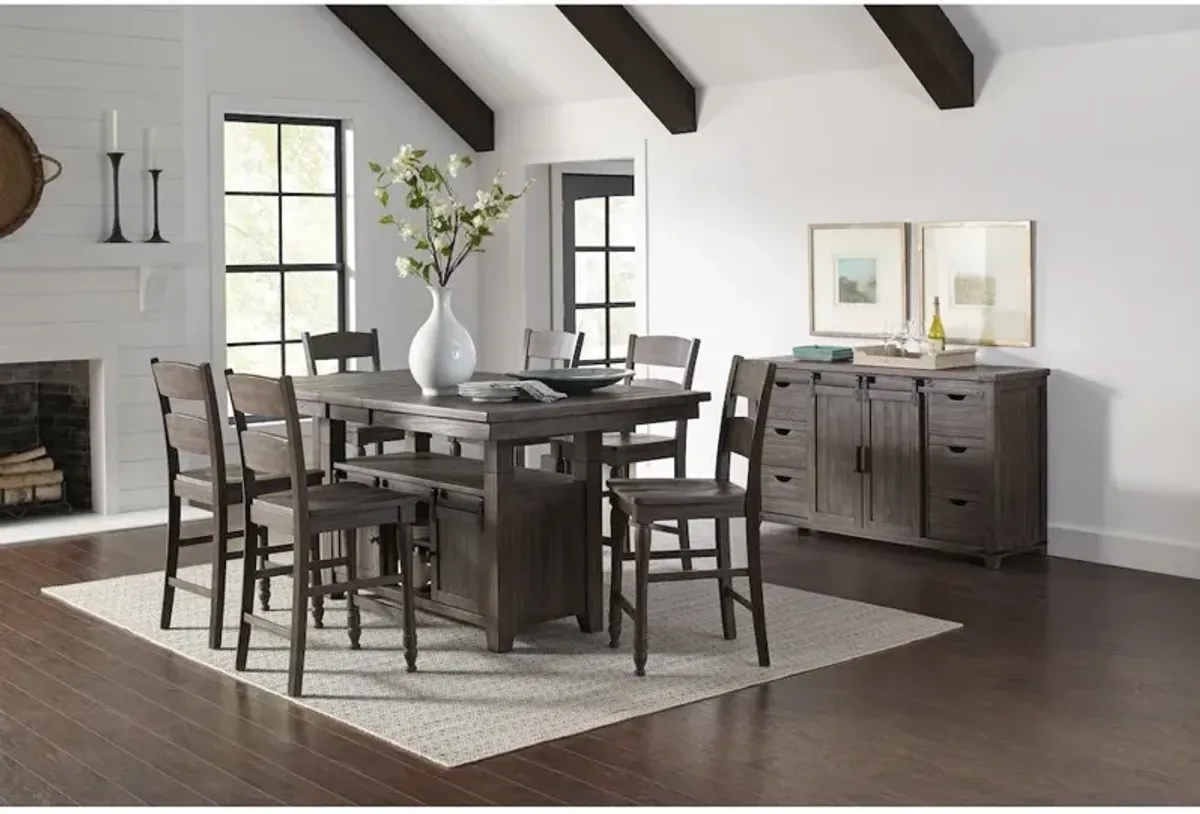 Jofran Counter Height Seven-Piece Dining Set