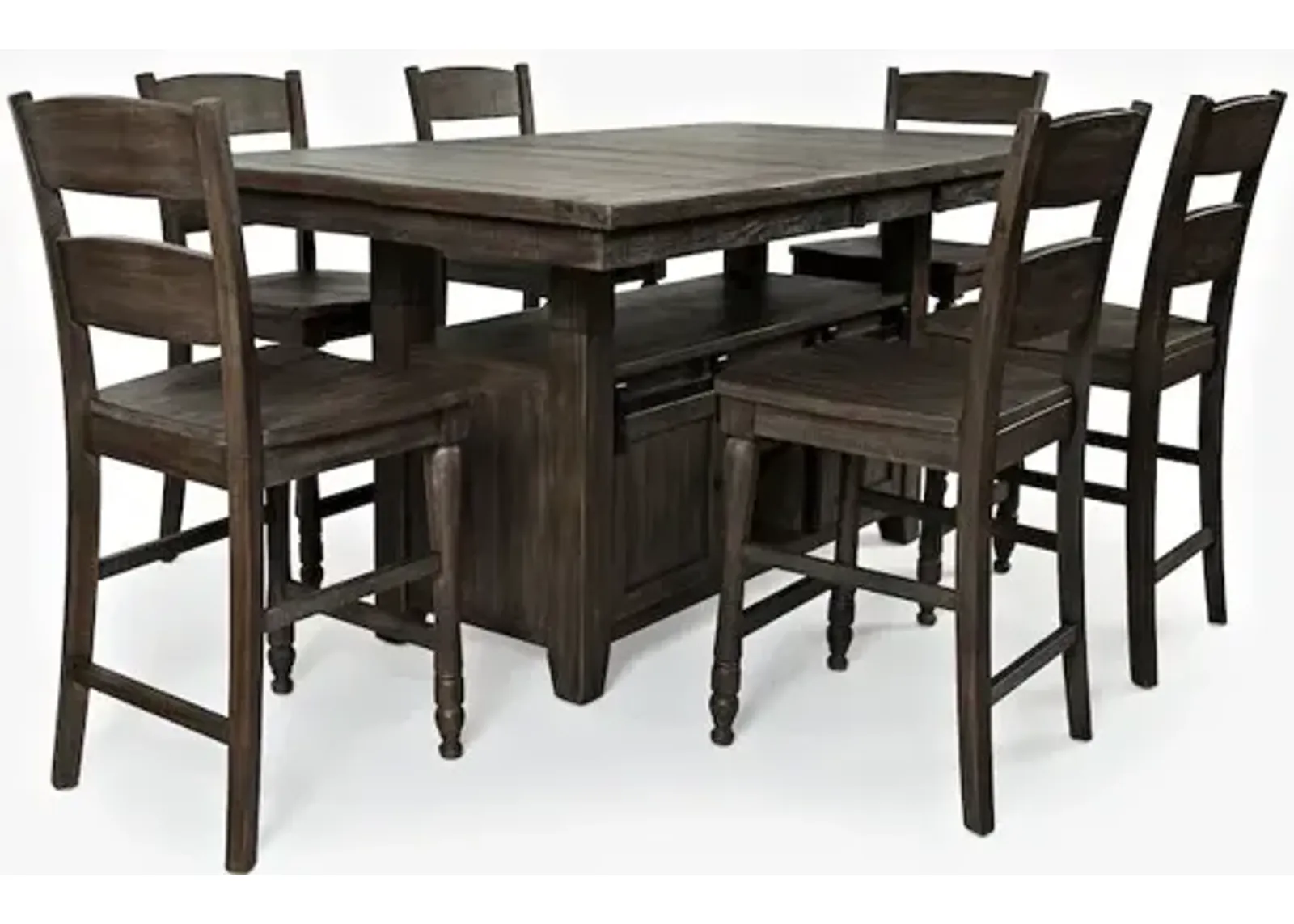 Jofran Counter Height Seven-Piece Dining Set