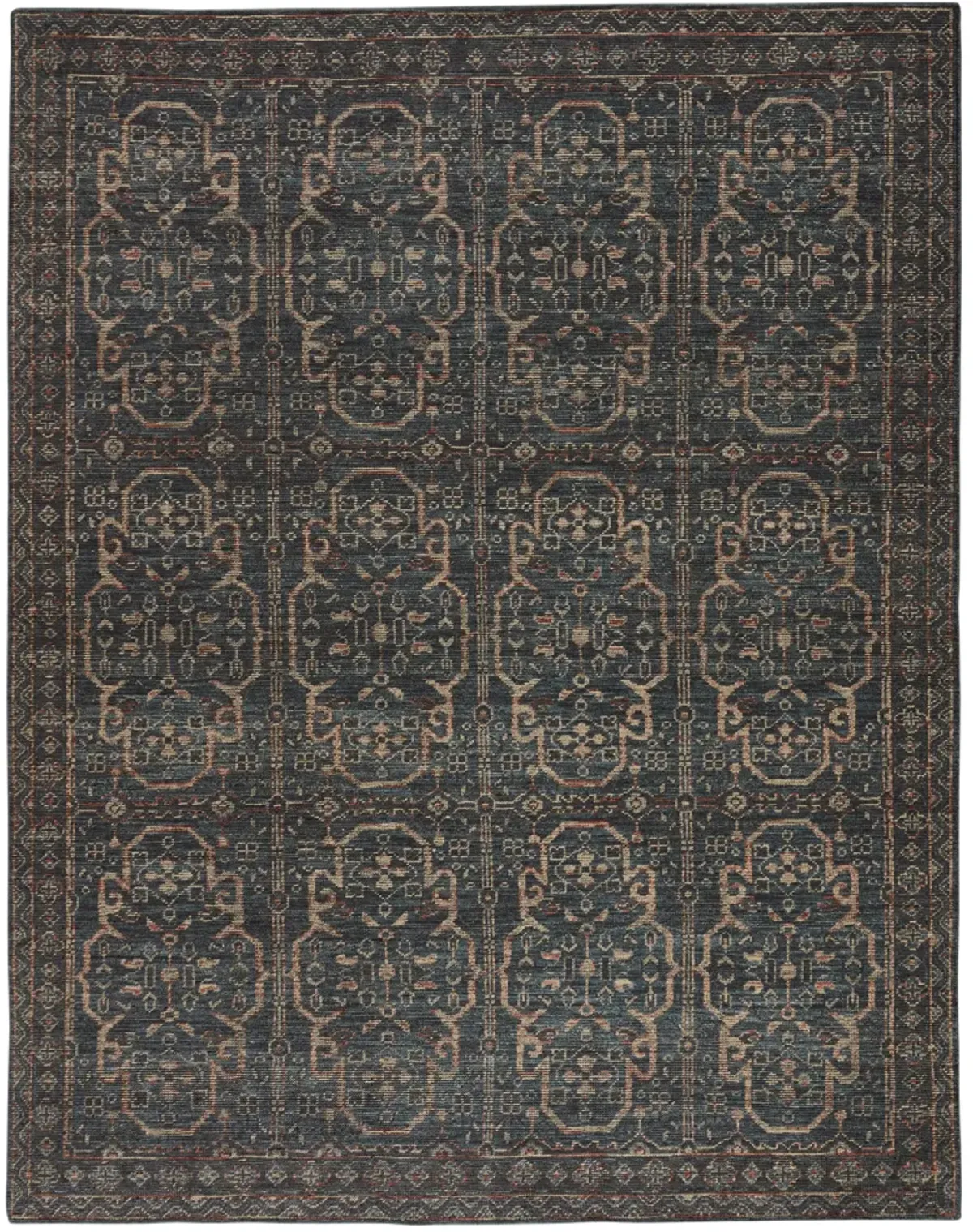 Rhapsody Reynir Blue 6' x 9' Rug