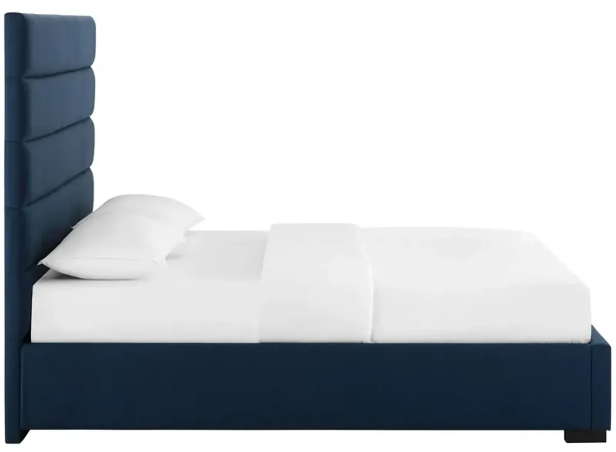 Modway - Genevieve Queen Upholstered Fabric Platform Bed