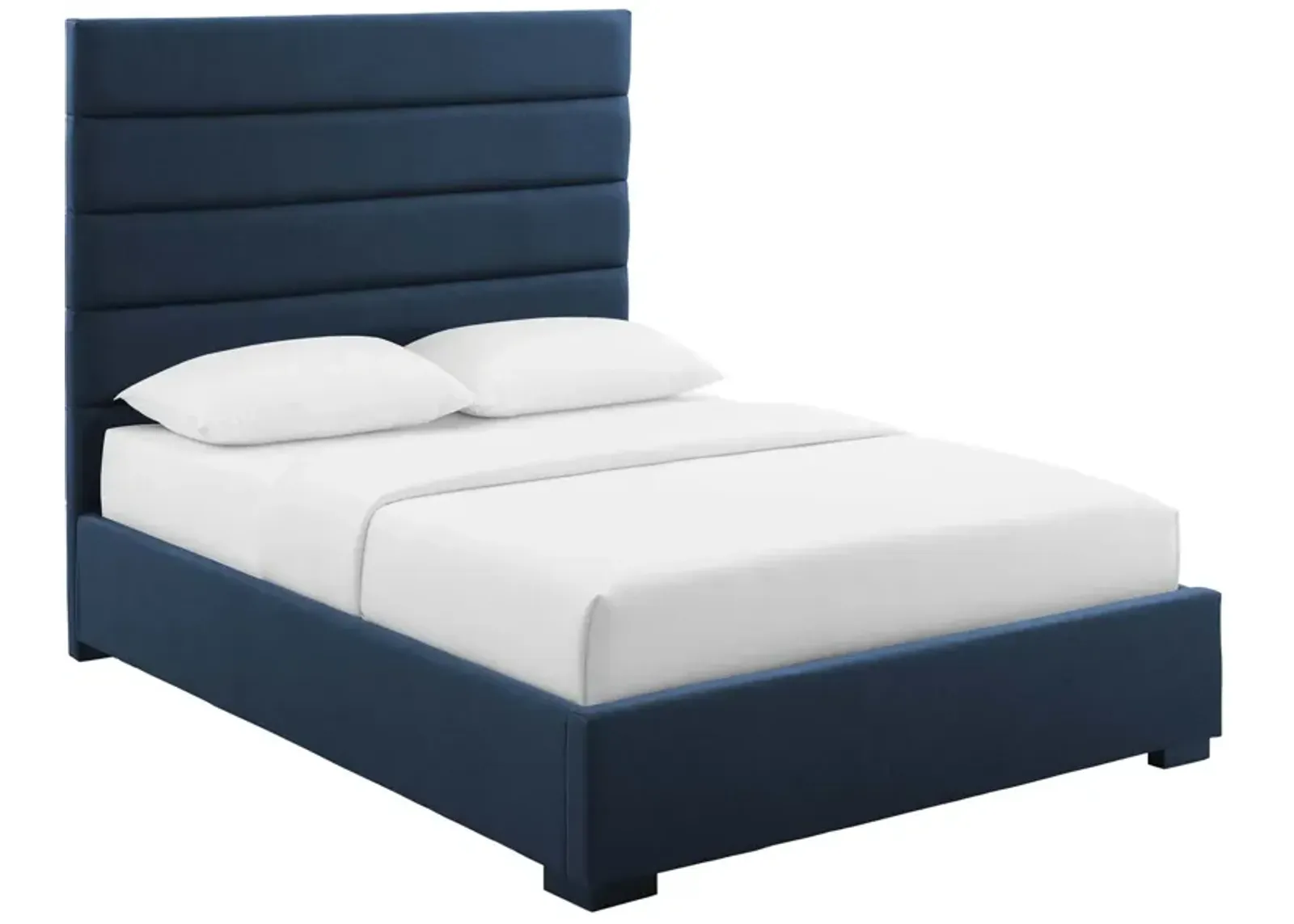 Modway - Genevieve Queen Upholstered Fabric Platform Bed