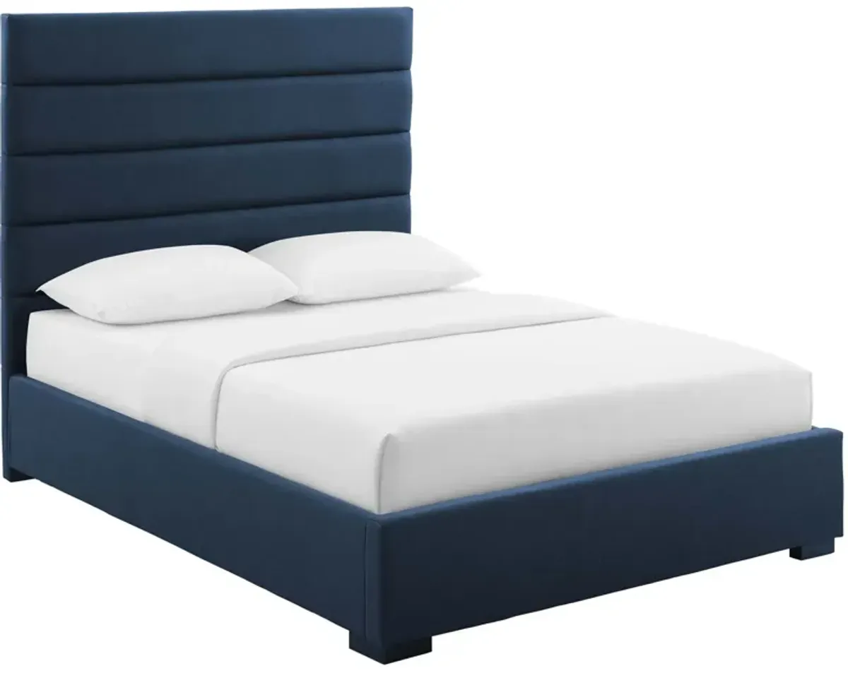 Modway - Genevieve Queen Upholstered Fabric Platform Bed