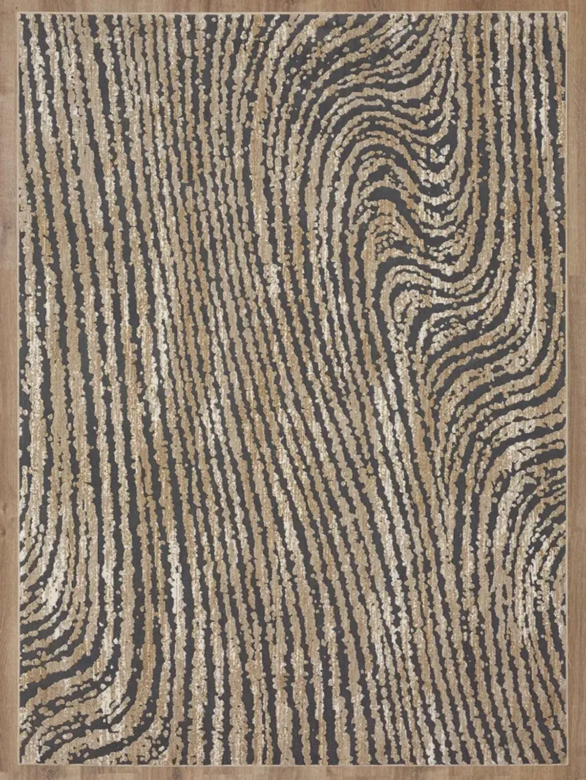 Rendition by Stacy Garcia Home Zeus Frost gray 2' 4" X 7' 10" Rug