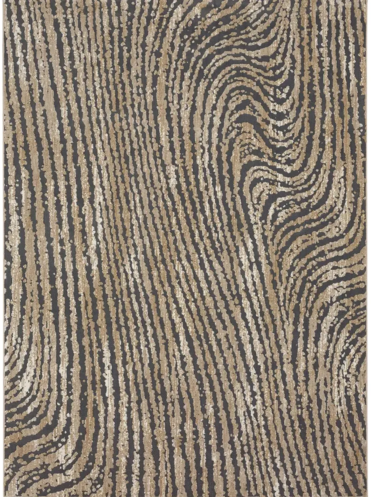 Rendition by Stacy Garcia Home Zeus Frost gray 2' 4" X 7' 10" Rug