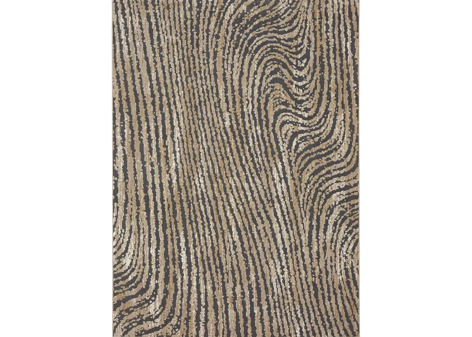 Rendition by Stacy Garcia Home Zeus Frost gray 2' 4" X 7' 10" Rug