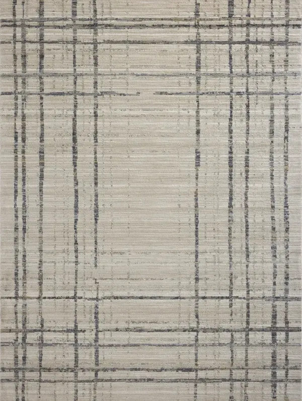 Wade WAE-05 Beige / Midnight 2''6" x 14''0" Rug by Loloi II