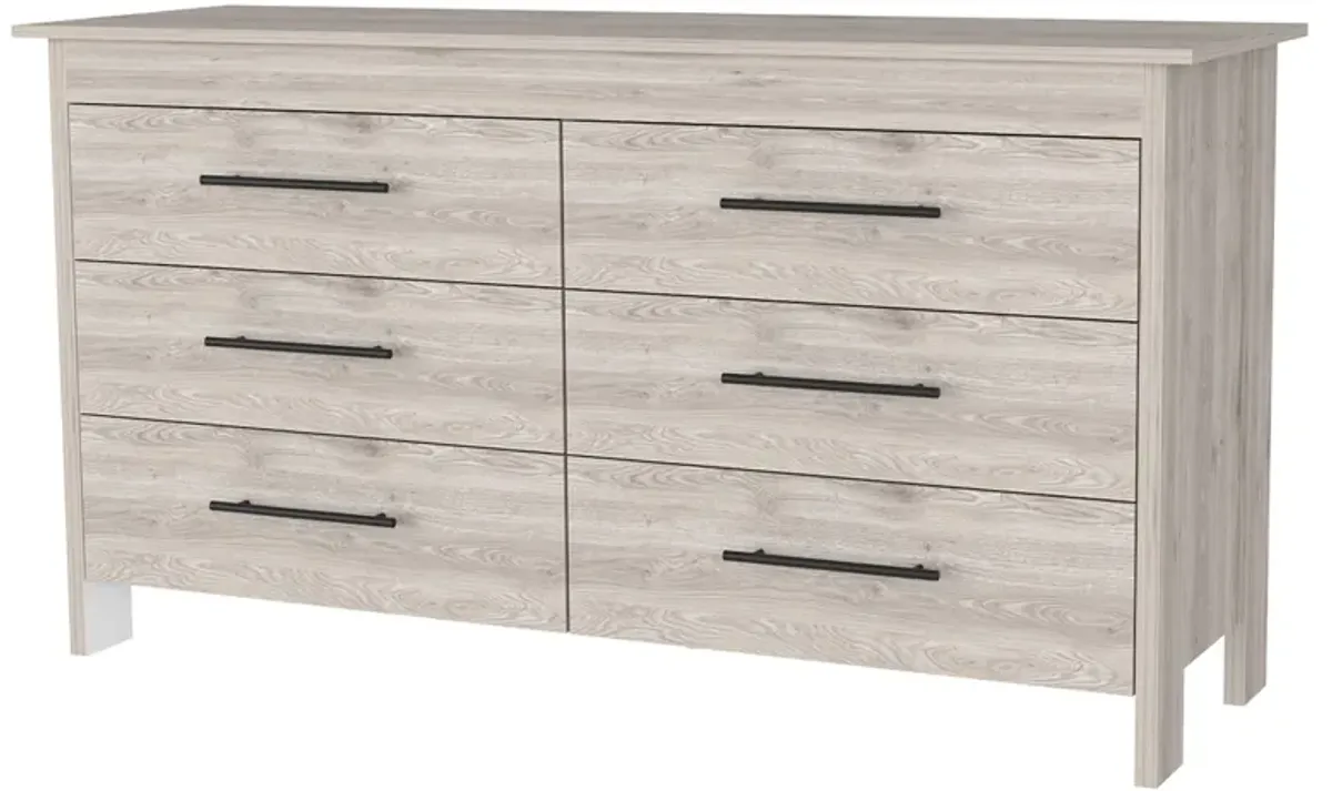 Luxor 6 Drawer Double Dresser