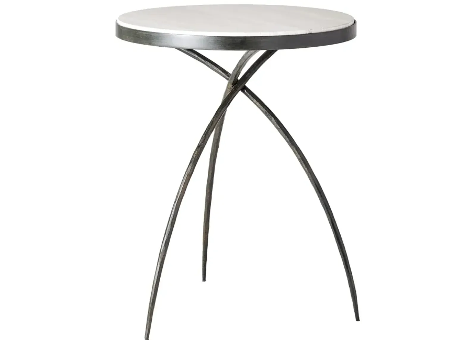 Tripod Table with Grey Marble Top- Small