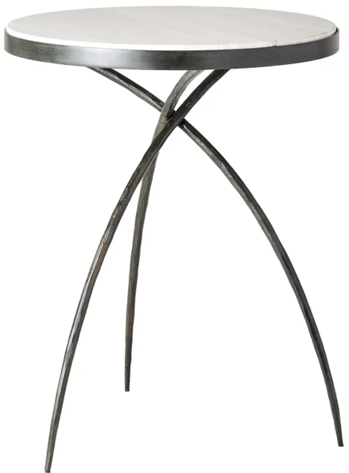 Tripod Table with Grey Marble Top- Small