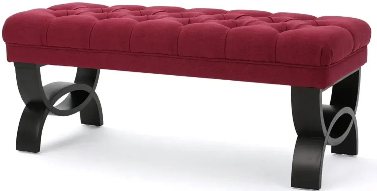 Merax Button Tufted Ottoman Bench