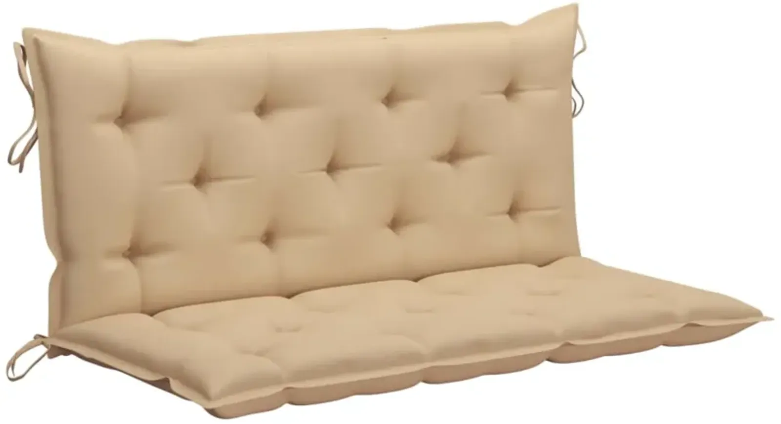 vidaXL Cushion for Swing Chair Beige 47.2" Fabric