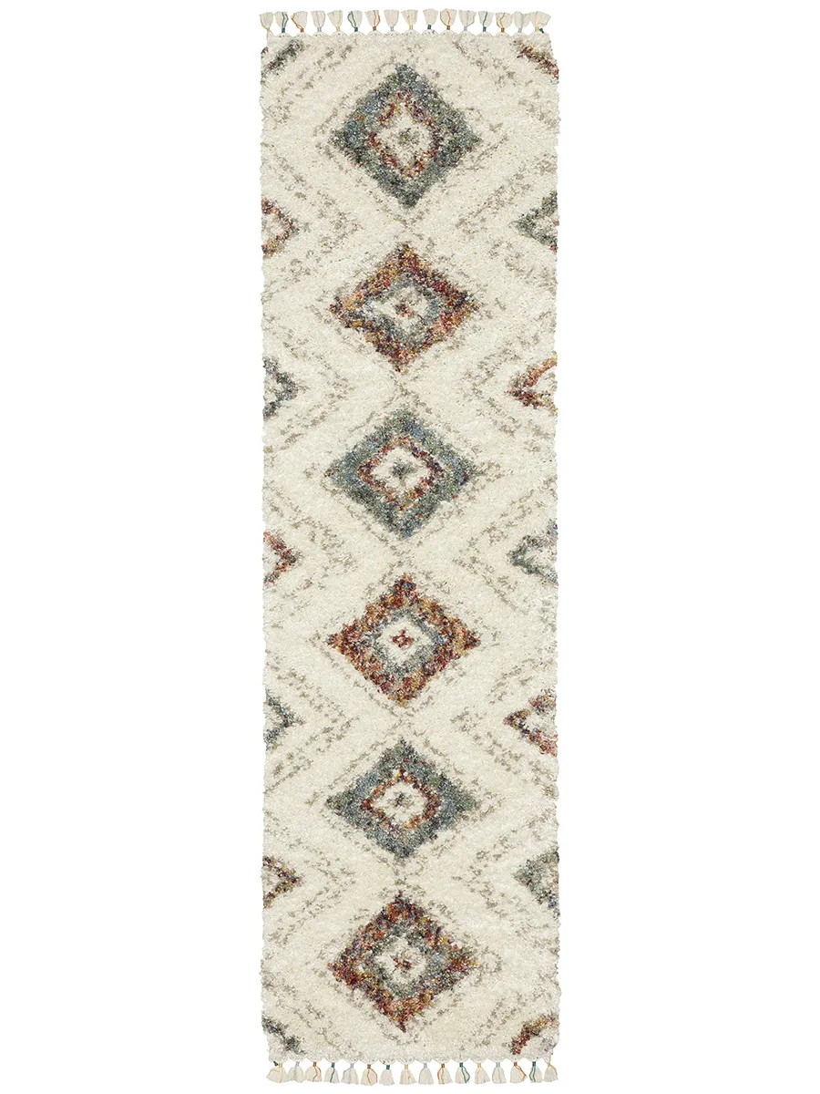 Axis 2'3" x 7'6" Ivory Rug