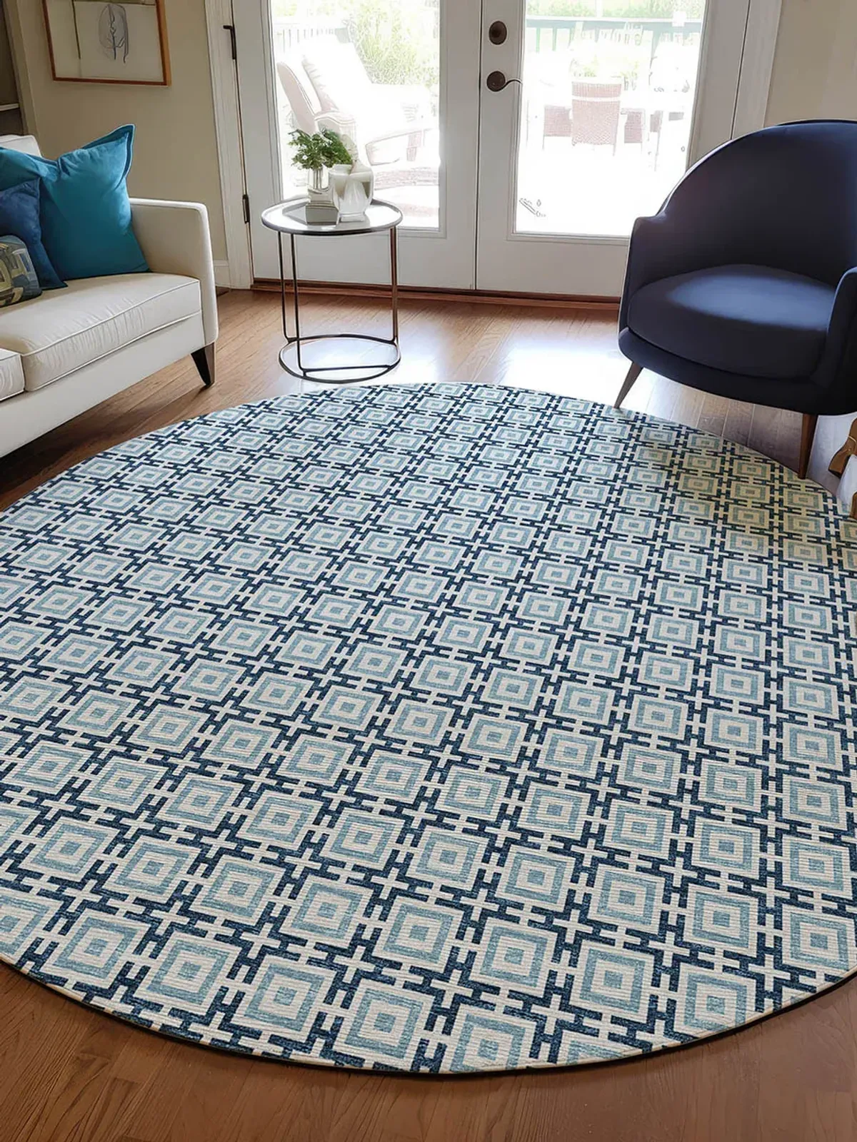 Marlo MO1 Navy 6' Rug