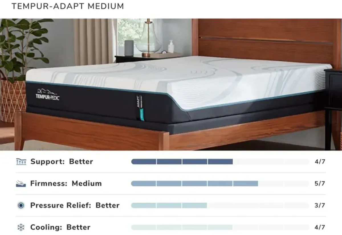 Tempur Pedic Adapt Medium Twin Xl Mattress