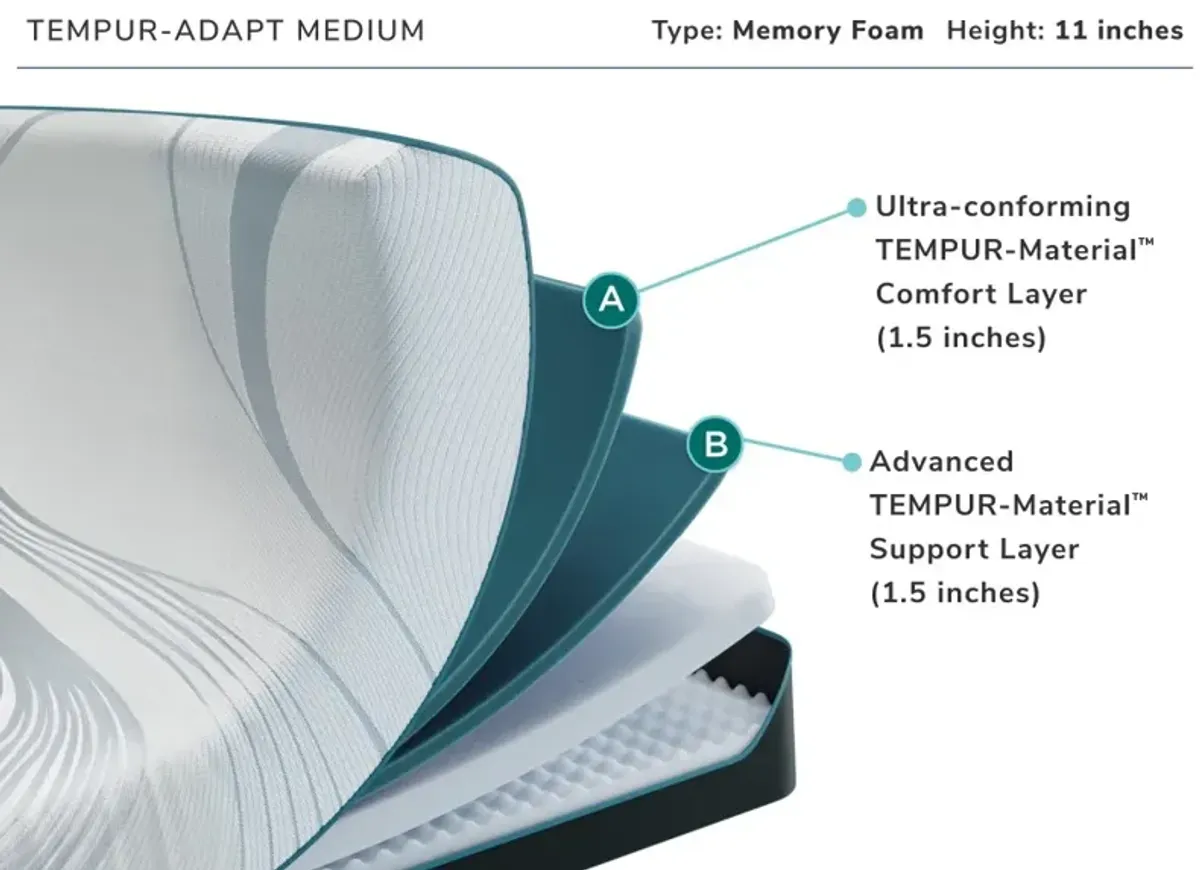 Tempur Pedic Adapt Medium Twin Xl Mattress