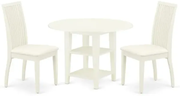 Dining Room Set Linen White