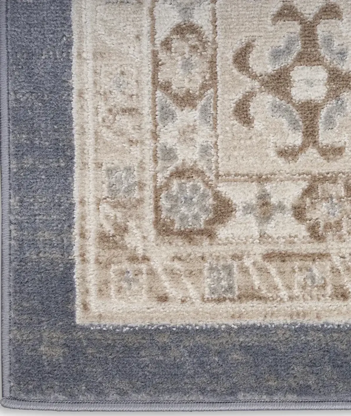 Serenity Home SRH01 Ivory/Blue 3'11" x 5'11" Rug