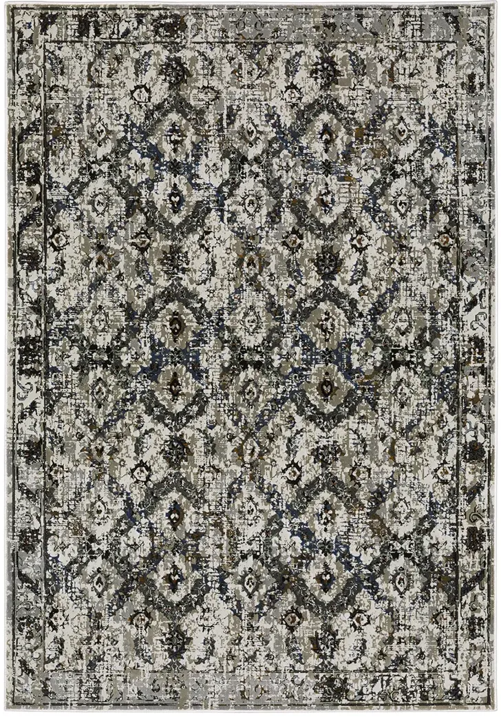 Gemini 6'7" x 9'6" Charcoal Rug