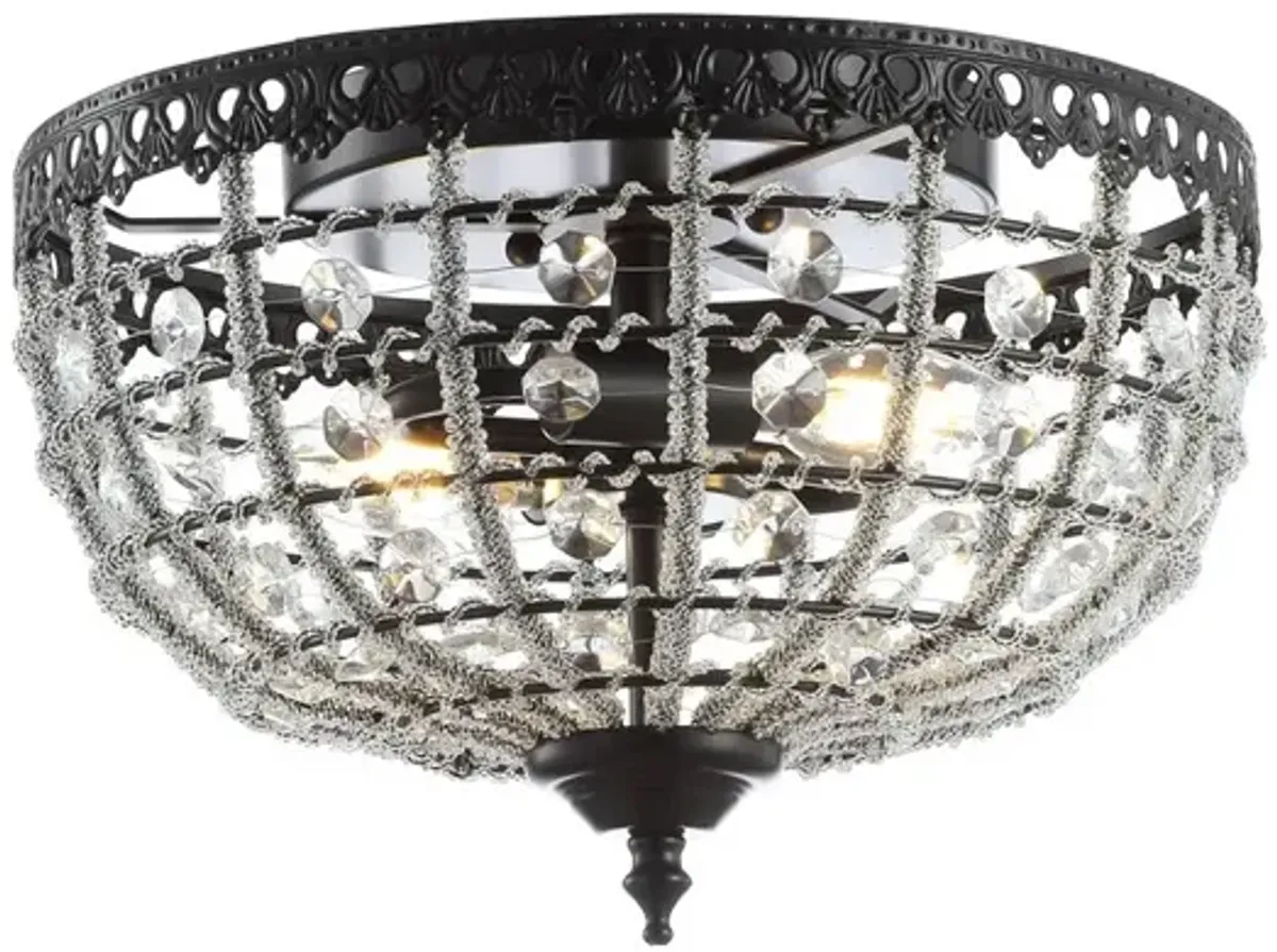 Anita Low-Ceiling Metal/Acrylic LED Flush Mount