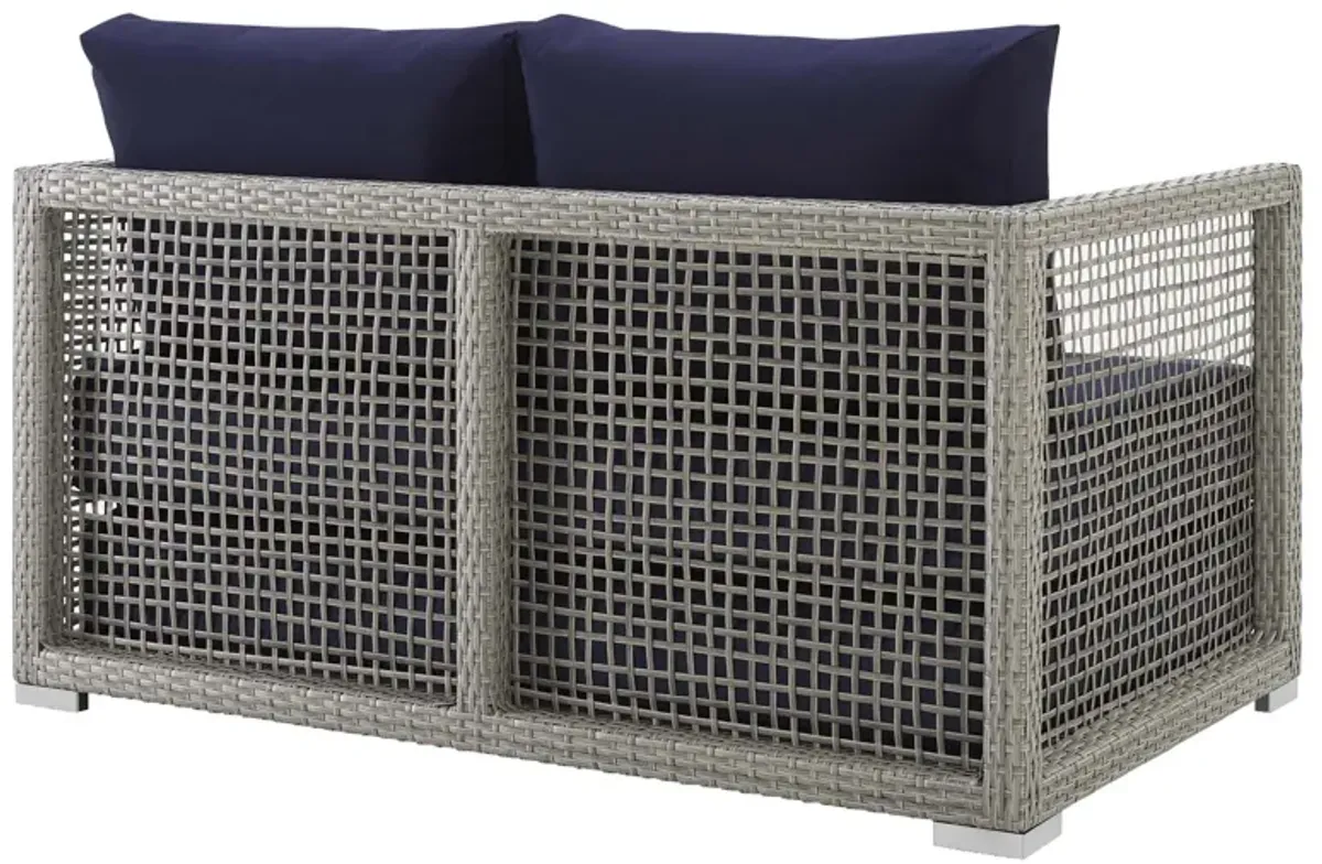 Modway - Aura Outdoor Patio Wicker Rattan Loveseat