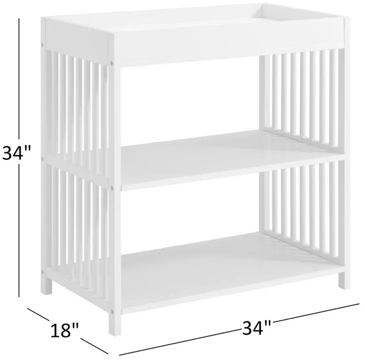 Oxford Baby Soho Baby Essential Changing Table White