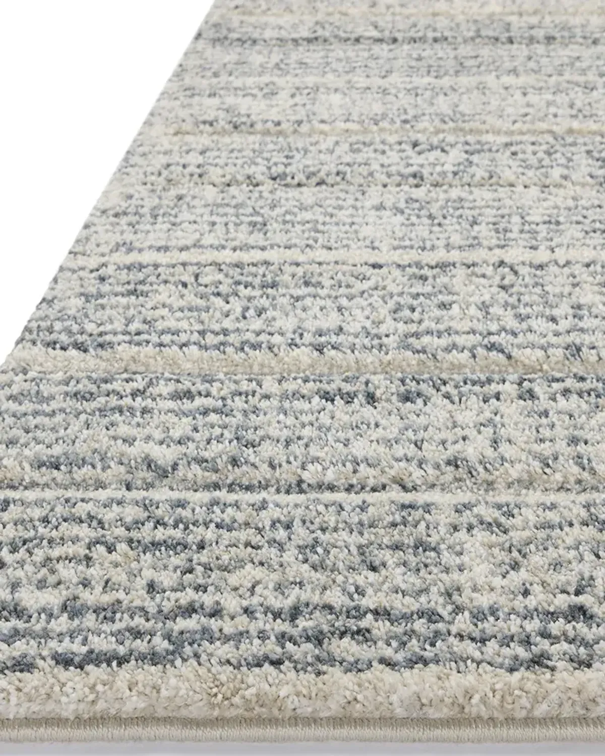 Silas SLA-03 Oatmeal / Blue 7''10" x 10' Rug by