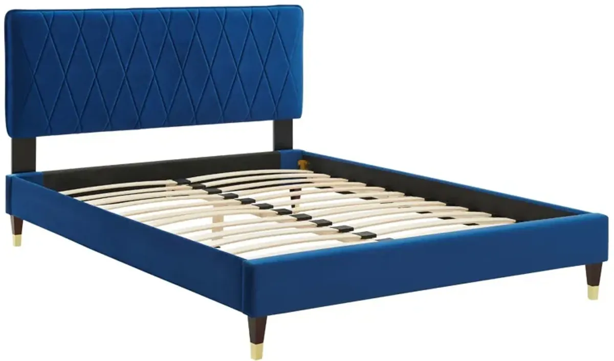 Modway - Phillipa Performance Velvet Full Platform Bed