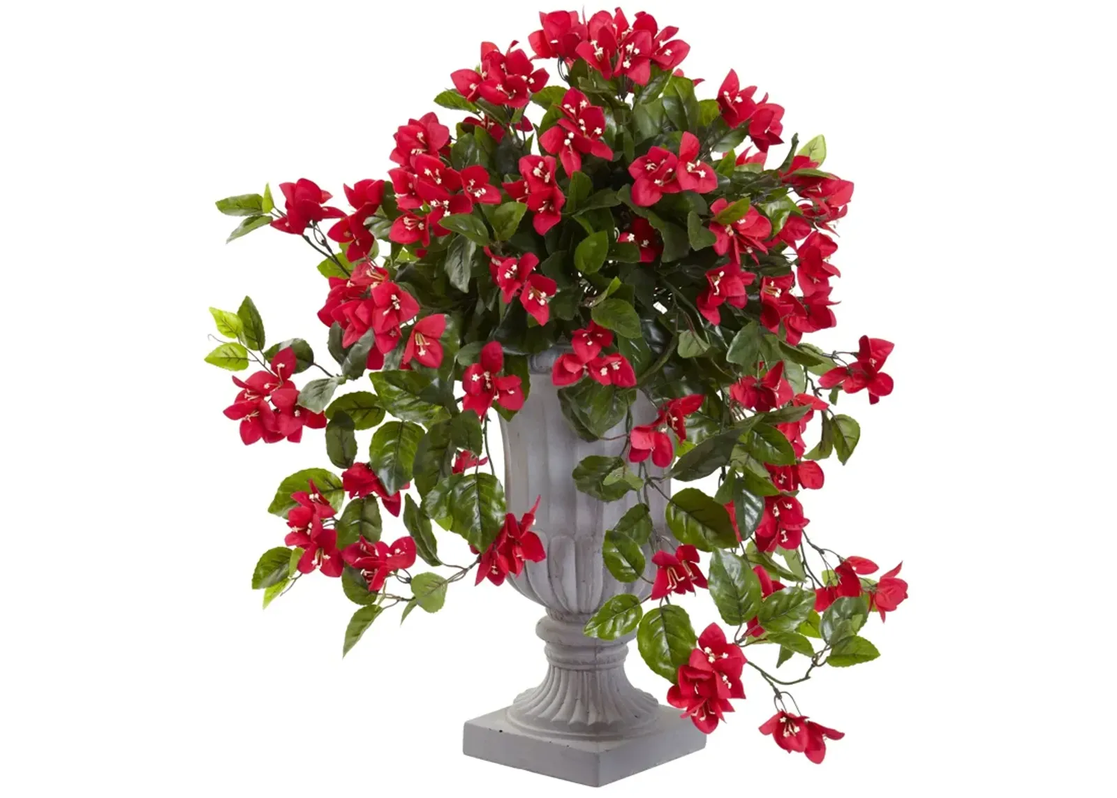 Hivvago Bougainvillea with Urn UV Resistant (Indoor/Outdoor)