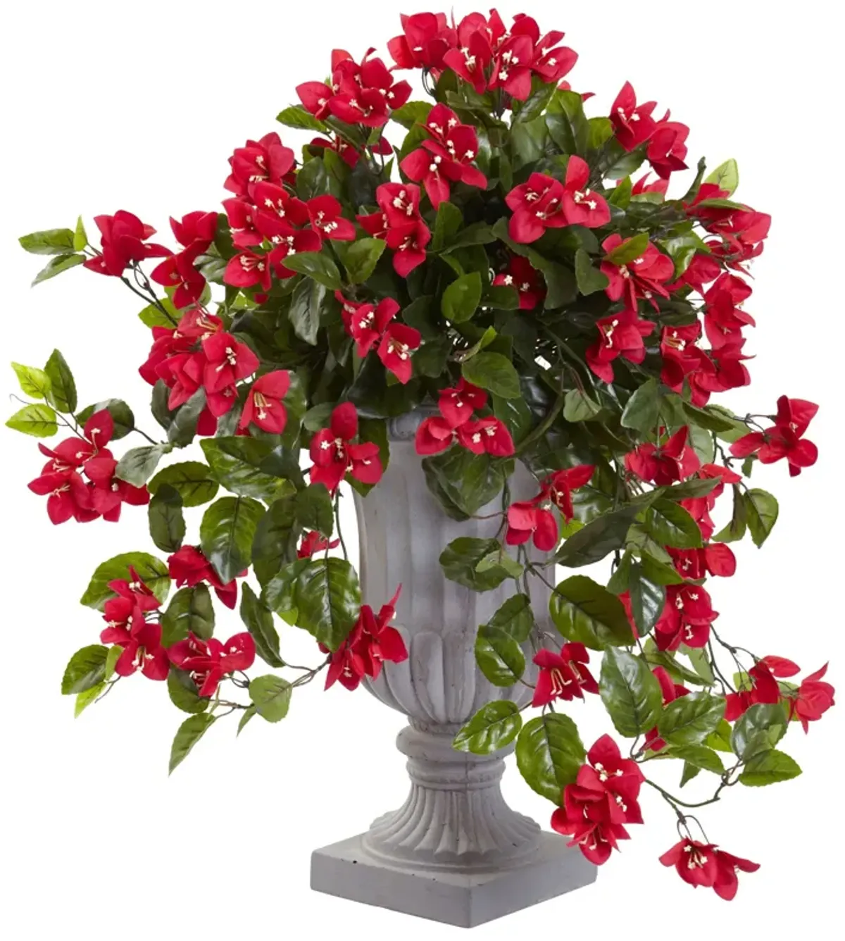 Hivvago Bougainvillea with Urn UV Resistant (Indoor/Outdoor)