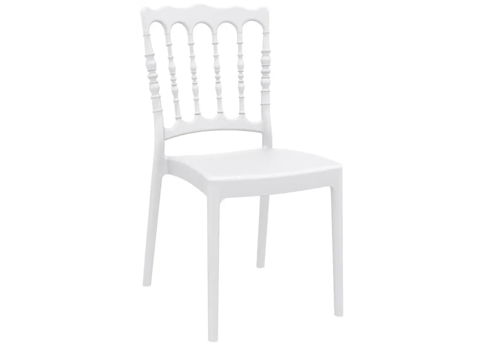 36" Gold Stackable Outdoor Patio Dining Chair