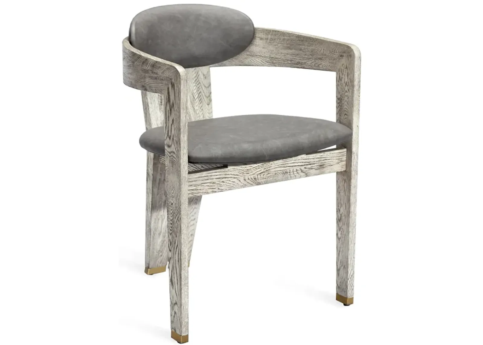 Maryl Dining Chair - Brushed Taupe